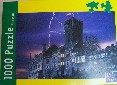 Schloss mit Blitz